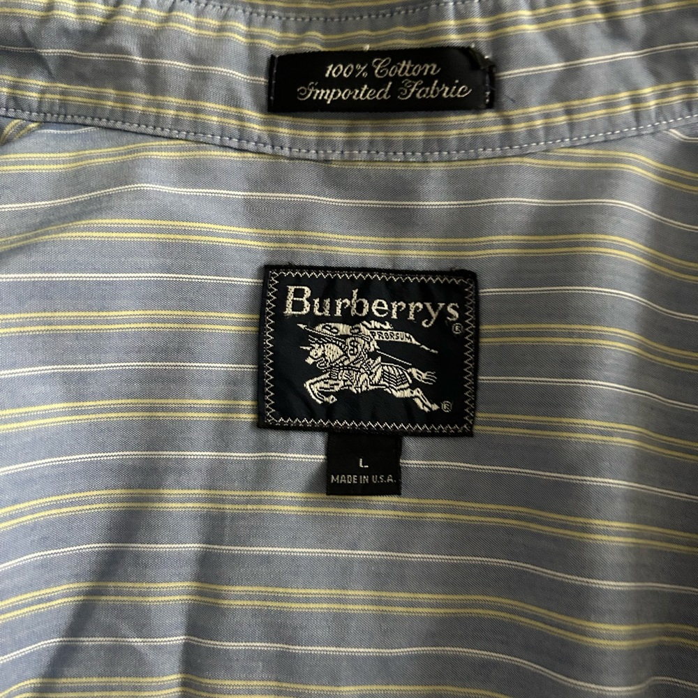 Burberrys men’s cotton button down